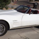 1975 CHEVROLET CORVETTE STINGRAY L-48 350 CONVERTIBLE w/HARDTOP WHITE &#039;75 CHEVY