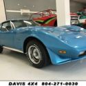 1975 CHEVROLET CORVETTE Stingray Sports Car Four Speed V-8 667 Miles Blue Sedan