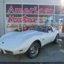 1975 Chevrolet Corvette White 350 V8 3 Speed Automatic 86,002 Miles