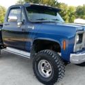 1975 Chevrolet Stepside Pickup Pickup Blue 4WD Automatic