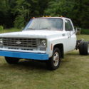 1975 Chevy 1 Ton Chevrolet Pickup Truck, K30 Dually Chassis