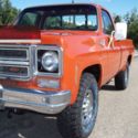 1975 Chevy 3/4 TON GMC K20 SIERRA GRANDE 2500 Silverado 4x4 One Owner Low Miles
