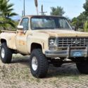 1975 Chevy Long bed stepside 4x4 Pick-Up lifted Truck FUN RAT ROD TRUCK