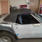 1975 corvette convertible project car