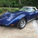 1975 Corvette Convertible Rare 4 Speed Factory A/C Stingray Runs Drives GREAT