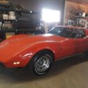 1975 Corvette Coupe orange/neutral color for sale