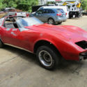 1975 CORVETTE SPORT COUPE PROJECT CAR NICE ROLLING FRAME!!! WAS L-82 4 SPEED