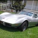 1975 Corvette Stingray with t-tops, automatic transmission, matching number car