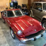 1975 Datsun 280Z White Fuel injected