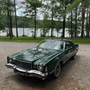1975 Dodge Charger Coupe Green SE