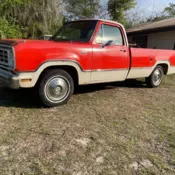 1975 Dodge D100 Adventurer pickup 318/727 A/C option REAL BARN FIND