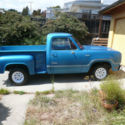 1975 Dodge D100 stepside pickup truck