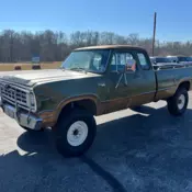 1975 Dodge Ram D250 Pickup 12 valve cummins diesel  swap 4x4