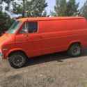 1975 Dodge Tradesman B200 B100 van shorty custom Mopar