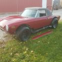 1975 Fiat Spider convertible project Cobra estate barn find rat rod