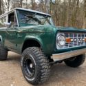 1975 FORD BRONCO - 302 V8 - AUTOMATIC - GRN, BLK, WHT - RUST FREE - LOW RESERVE