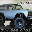1975 Ford Bronco 351 Windsor Engine, Automatic Trans, FI Tech Fuel Injection