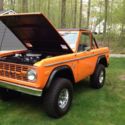1975 Ford Bronco Ranger Model with 3k on rebuilt 302 V8 Head Turner!