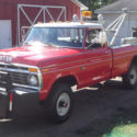 1975 Ford F-250 4X4 Highboy tow truck 25k original miles, ex Ford dealer truck