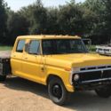 1975 Ford F-350 2wd Crewcab 4 door crew flatbed