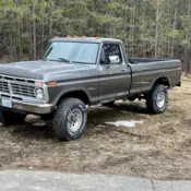 1975 Ford F250 Grey Highboy