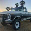 1975 Ford F250 Ranger 4x4 Original California highway No reserve rare colors
