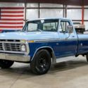 1975 Ford F250 Ranger 67532 Miles Blue Pickup Truck 390ci V8 Automatic