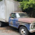 1975 Ford F350 460ci V8 11 foot Box Truck stick-shift
