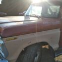 1975 Ford F350 Pickup Red Cab & Chassis