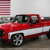 1975 GMC C10  68 Miles Red And White  5.3L V8