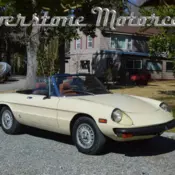1975 Ivory Convertible 5 Speed Roadster Sports Car