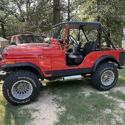 1975 Jeep CJ-5 Convertible Red 4WD Manual base