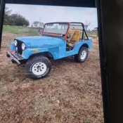 1975 jeep cj5. 304 v8 fiberglass body
