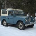 1975 LAND ROVER SERIES III 88 NO RESERVE JUMP SEATS RUNS AMAZING SOLID
