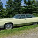 1975 Lincoln Continental 76k miles yellow/black w grn interior