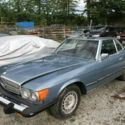1975 MERCEDES 450SL - PARTS / PROJECT CAR. NO RESERVE!