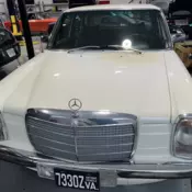 1975 Mercedes-Benz 240 D Sedan White euro