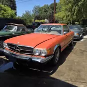 1975 Mercedes-Benz 450SLC Coupe Orange