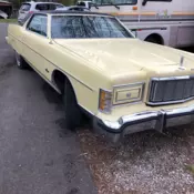 1975 Mercury Grand Marquis Coupe Yellow chrome