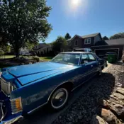 1975 Mercury Grand Marquis Sedan Blue