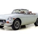 1975 MG MGB  19040 Miles White Convertible 1800 cc 4 sp manual w/od