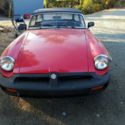1975 MG MGB Convertible Red RWD Manual Black