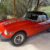 1975 MG MGB Convertible Red