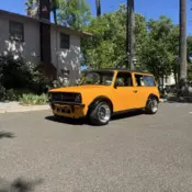 1975 Mini Clubman Wagon Orange estate
