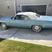 1975 Oldsmobile 88 Convertible Blue  Royale vin# 3N67T5M366010