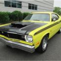 1975 Plymouth Duster V8 4 Speed Manual Yellow Restored Stunning Car Must See