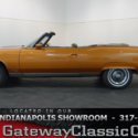 1975 Pontiac Grand Ville Brougham 15655 Miles Tampico Orange Convertible 400 CID