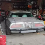 1975 Pontiac Trans Am 455 HO Restoration Project