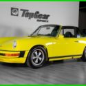 1975 Porsche 911 "S" Targa with only 11,998 Original Miles Rare HellGelb Paint