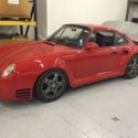 1975 Porsche 911 with 959 body kit and Small Block Chevy V8 Swap - Guards Red!